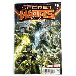 Secret Wars #6 Marvel Comics 2015 Direct Edition by Jonathan Hickman